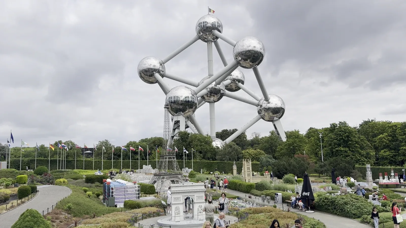 Details at Mini-Europe Brussels — travel photo