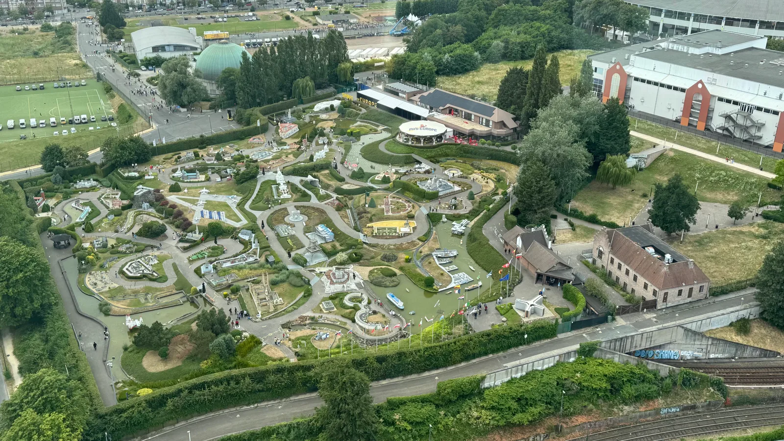 Atmosphere at Mini-Europe Brussels — travel photo