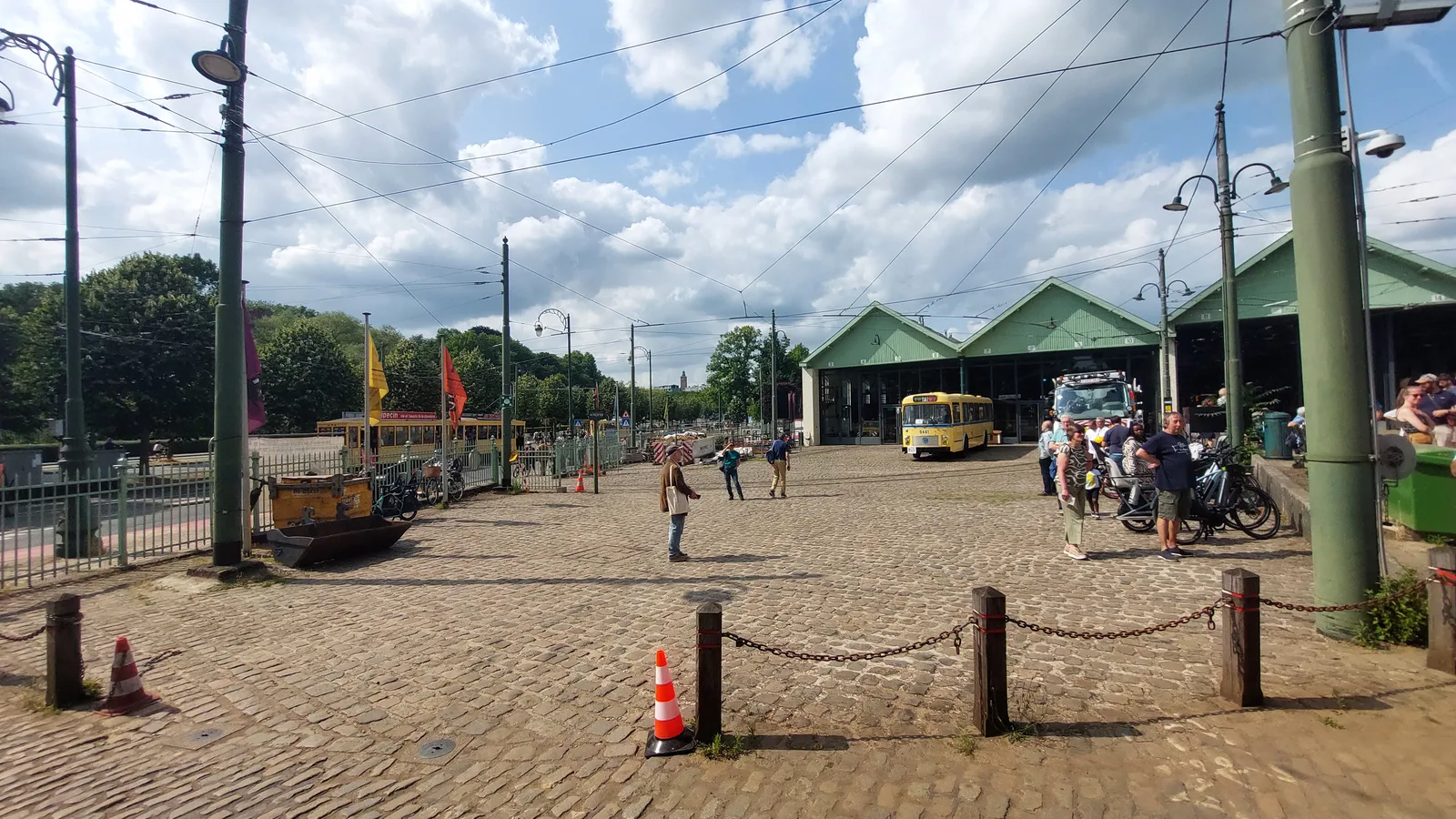 Interior at Museum of Urban Transport Brussels Brussels — travel photo