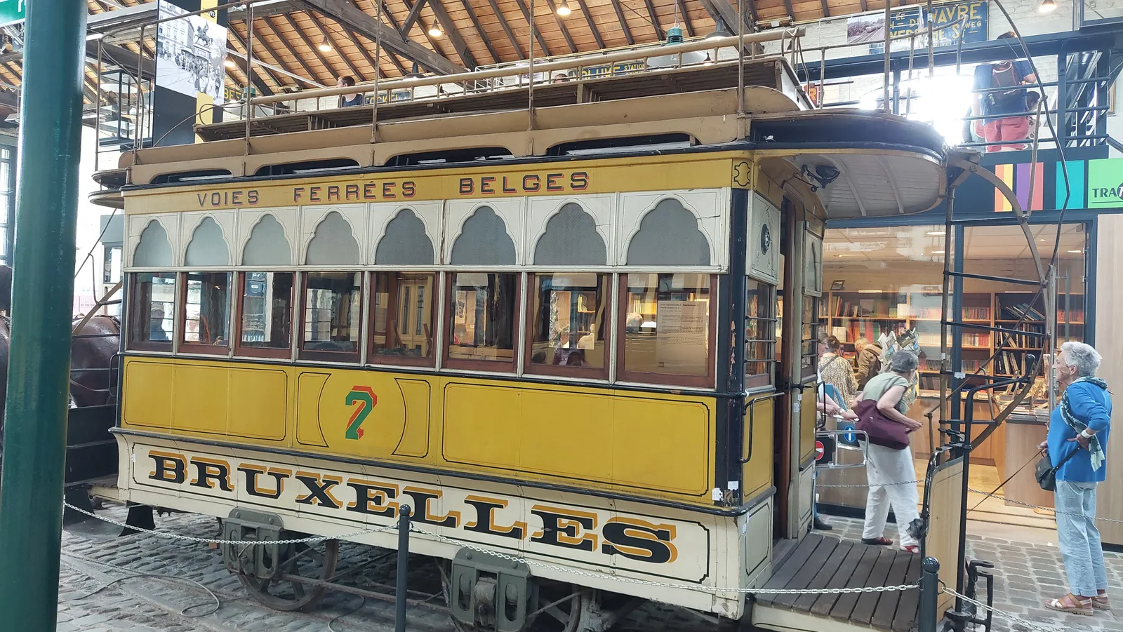 Atmosphere at Museum of Urban Transport Brussels Brussels — travel photo