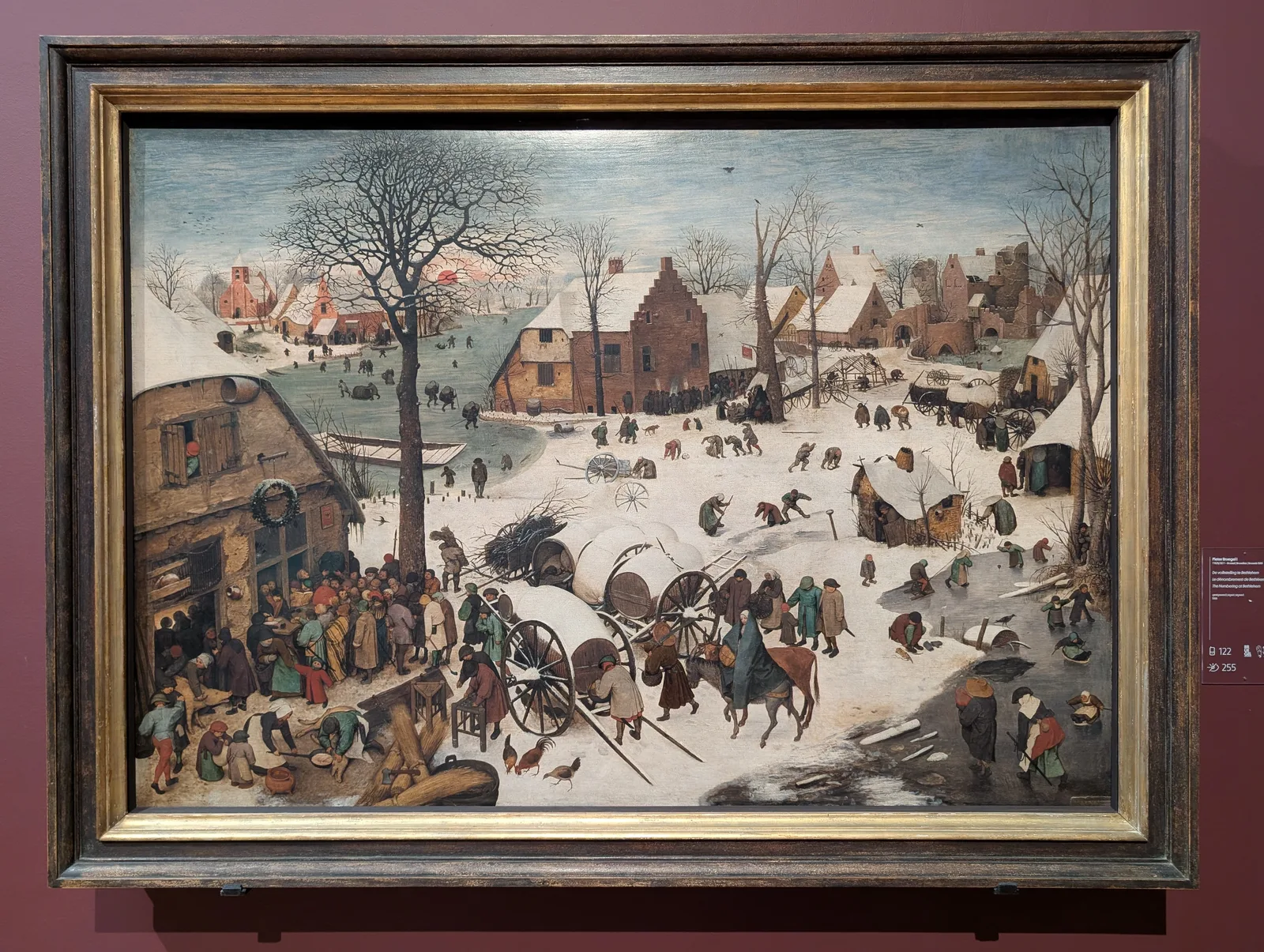 Interior at Oldmasters Museum Brussels — travel photo
