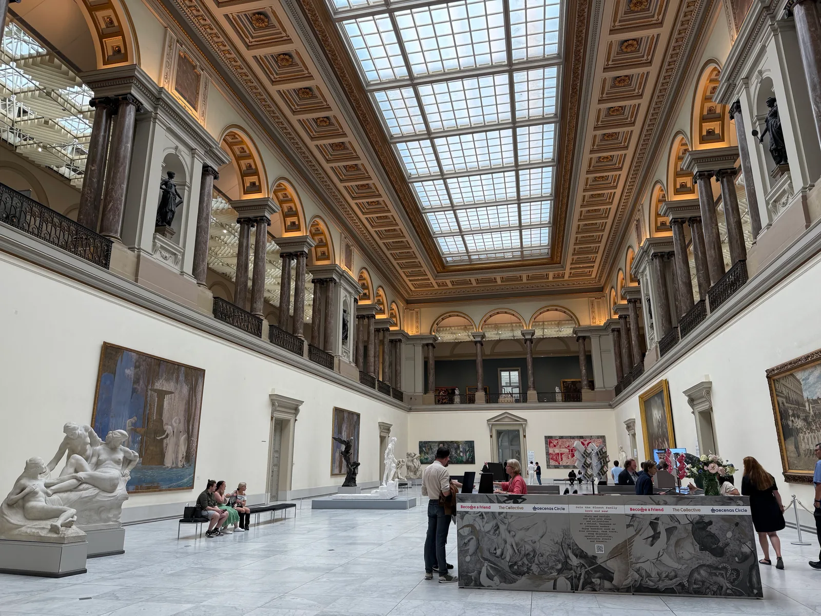 Details at Oldmasters Museum Brussels — travel photo