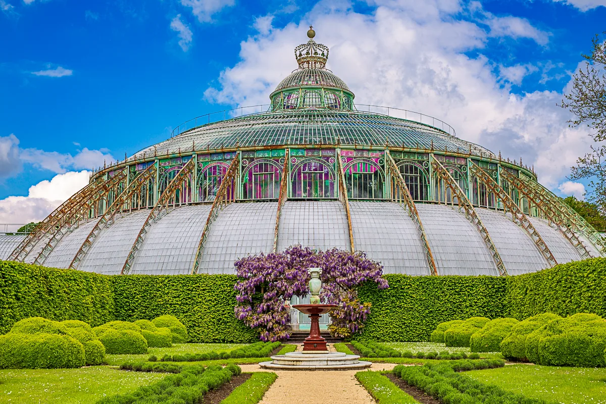 Atmosphere at Parc de Laeken - Royal Parc Brussels — travel photo
