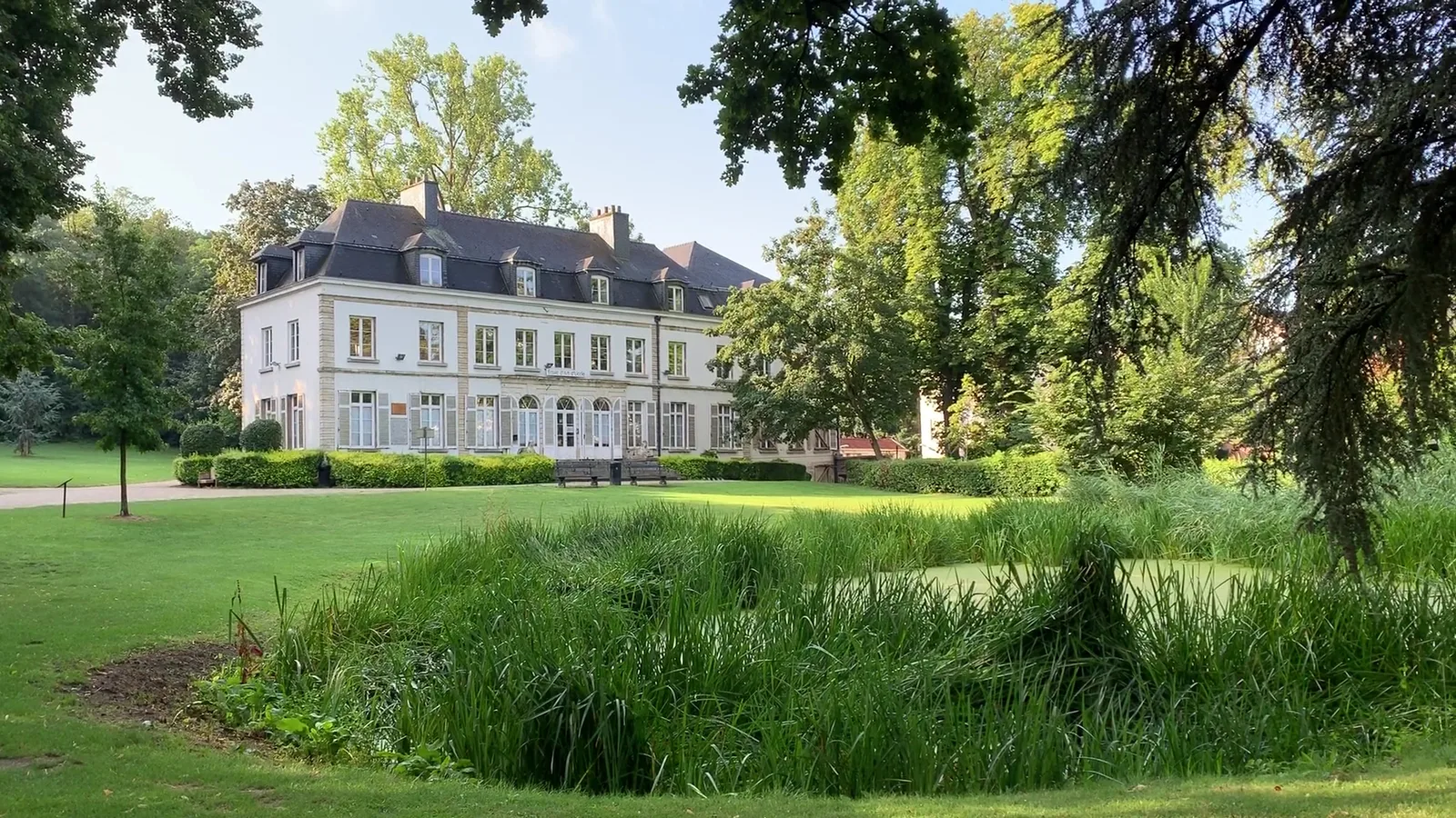 Main view at Parc de Wolvendael Brussels — travel photo