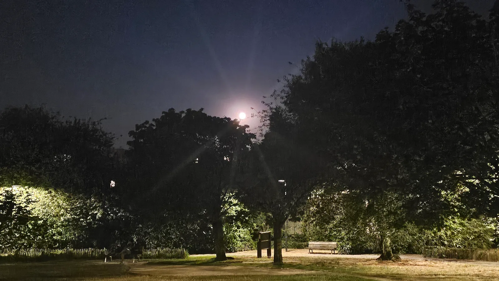 Main view at Parc Georges Henri Brussels — travel photo