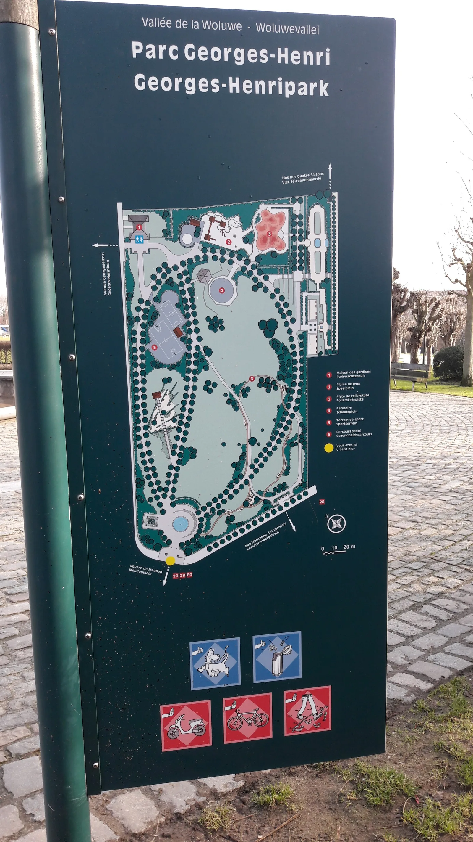Interior at Parc Georges Henri Brussels — travel photo
