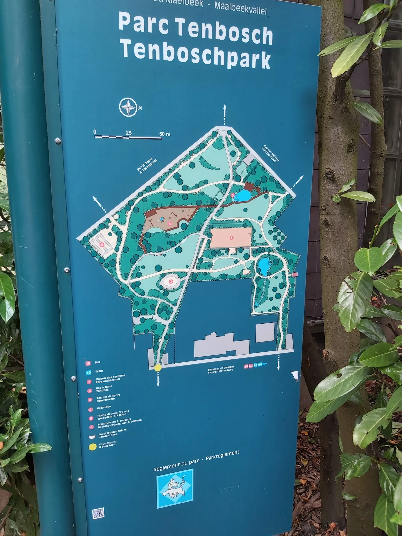 Interior at Parc Tenbosch Brussels — travel photo