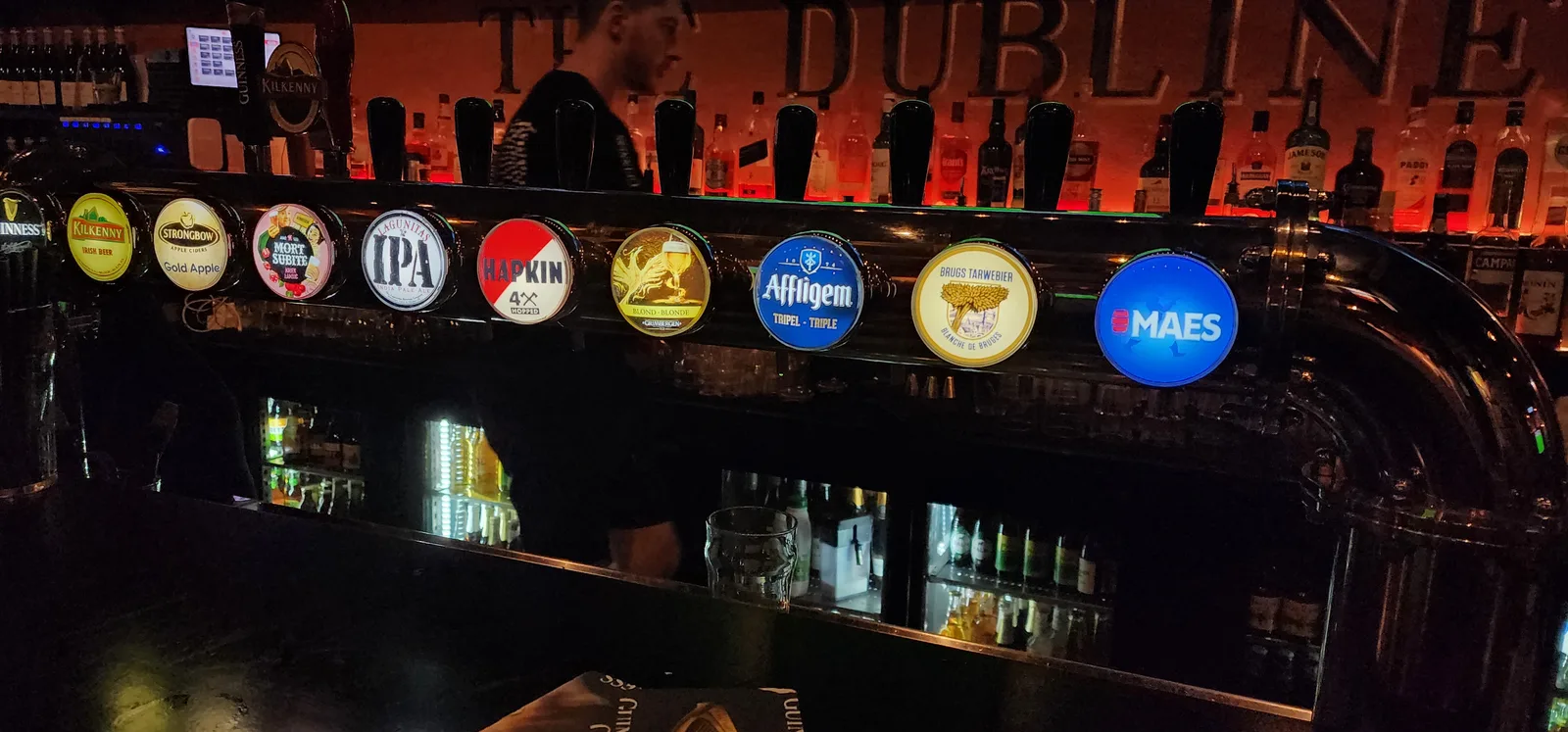 Atmosphere at The Dubliner Irish Pub Brussels Brussels — travel photo