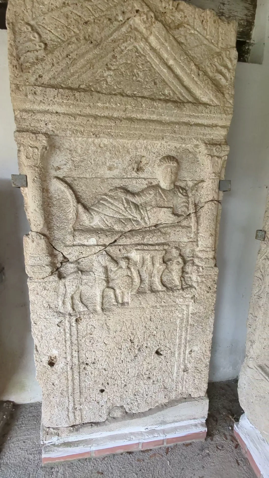 Interior at Aquincum Museum Budapest — travel photo
