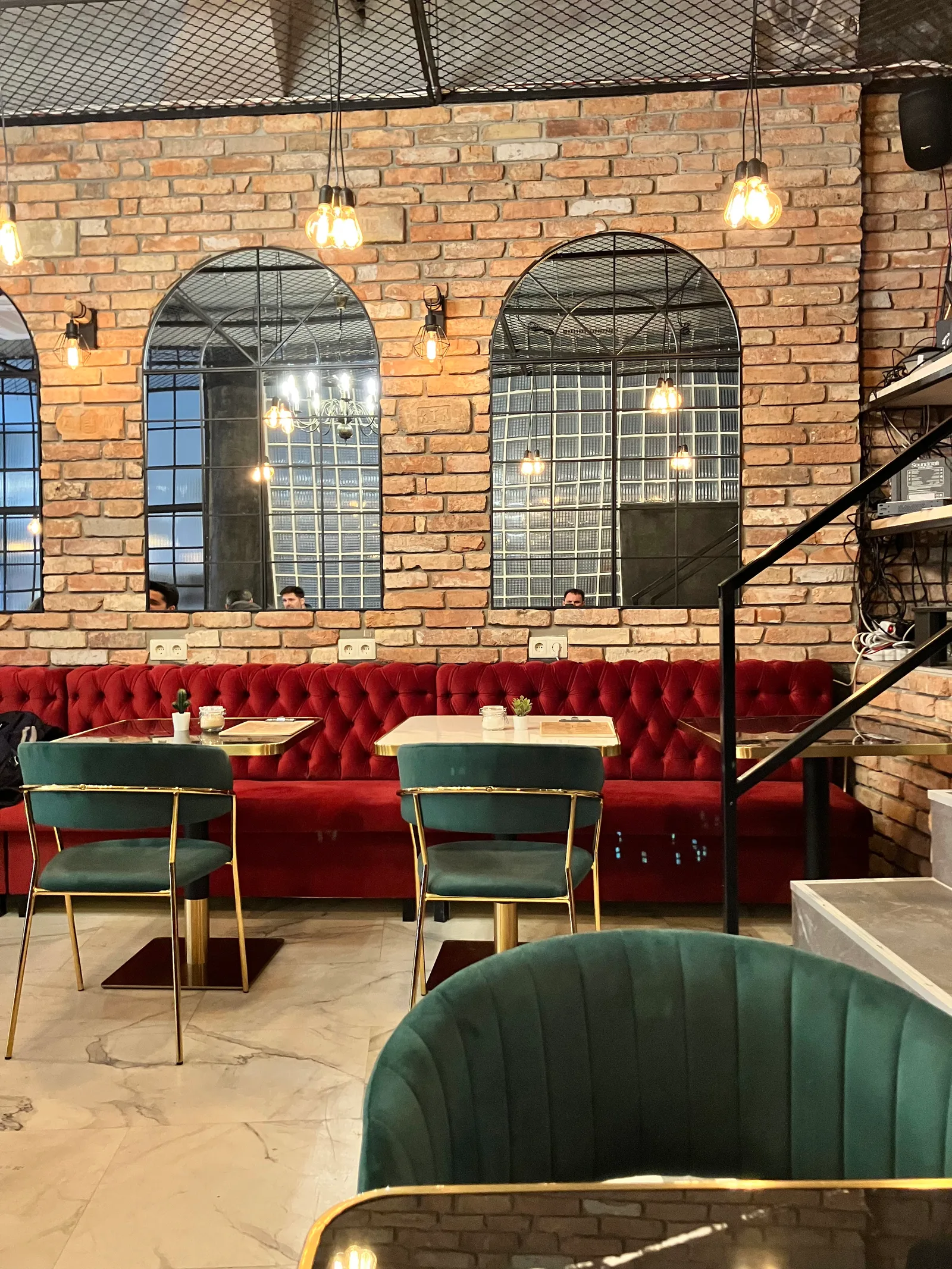 Main view at Blue Bird Roastery Budapest — travel photo