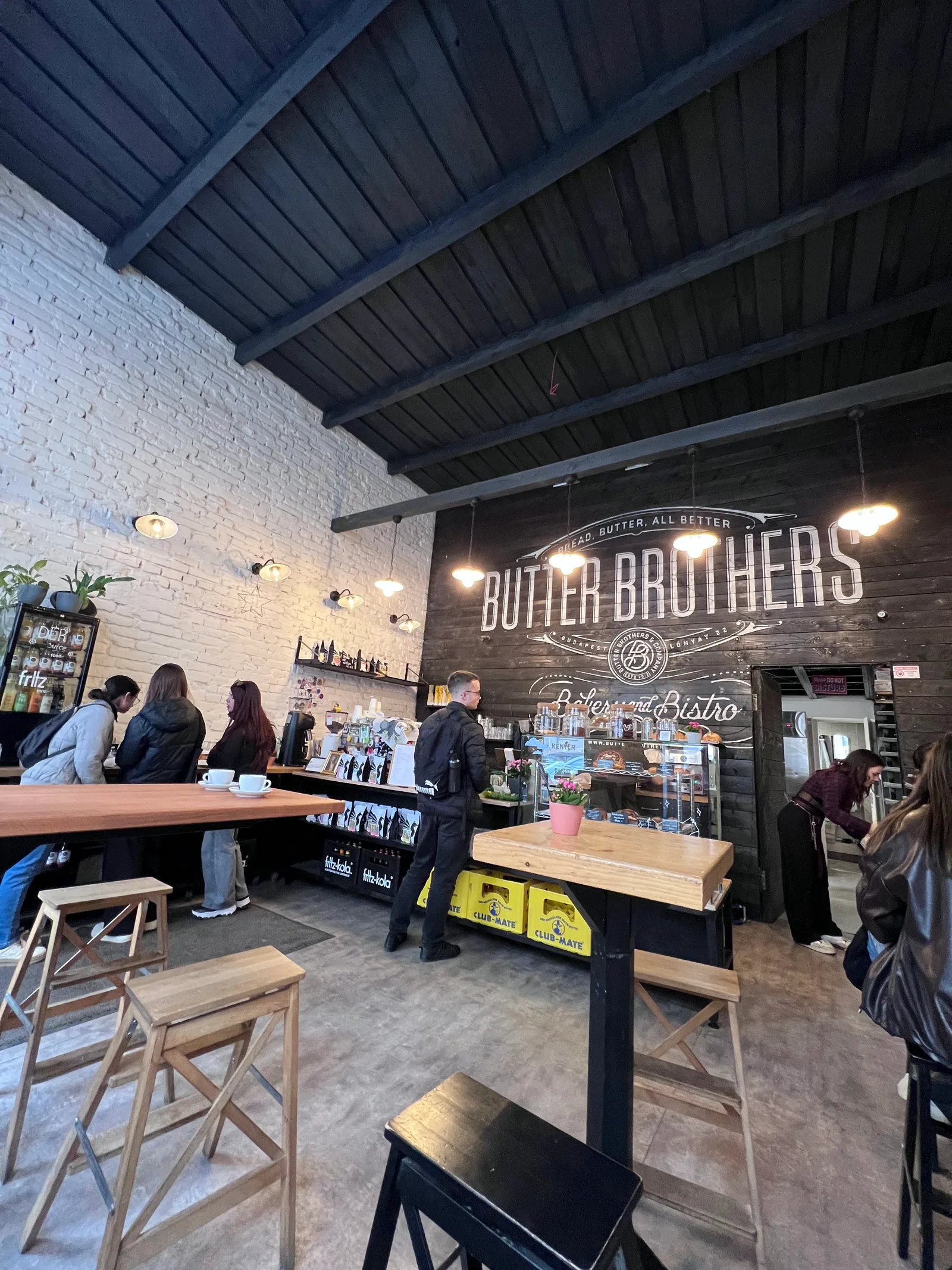 Main view at Butter Brothers Bakery & Bistro Budapest — travel photo