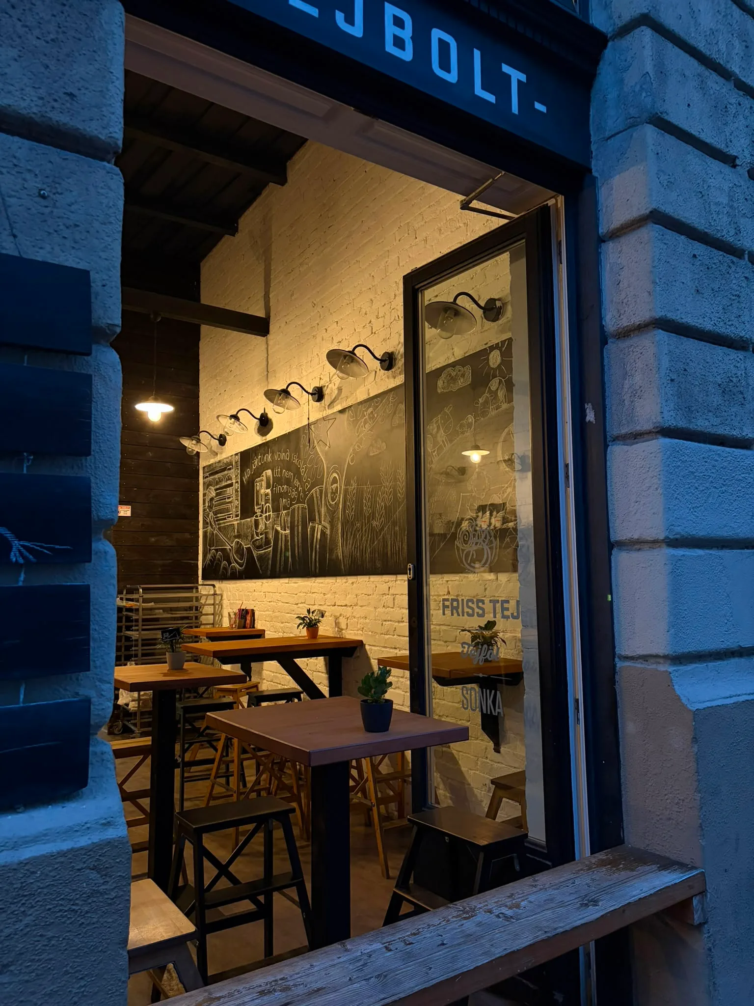 Interior at Butter Brothers Bakery & Bistro Budapest — travel photo