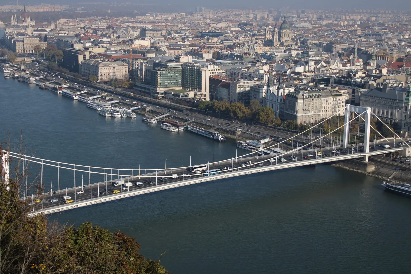 Details at Elisabeth Bridge Budapest — travel photo