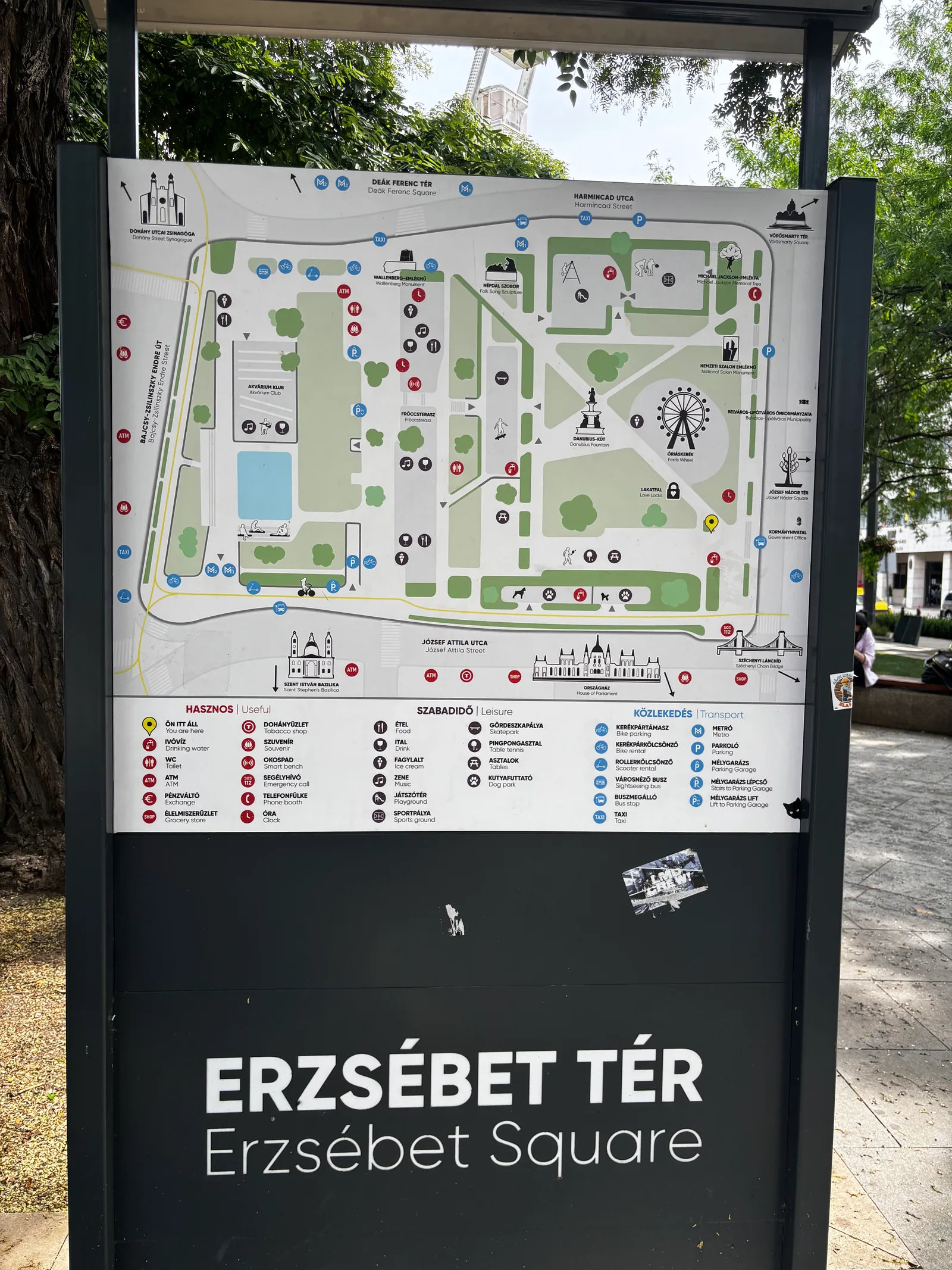 Interior at Elizabeth Square Budapest — travel photo