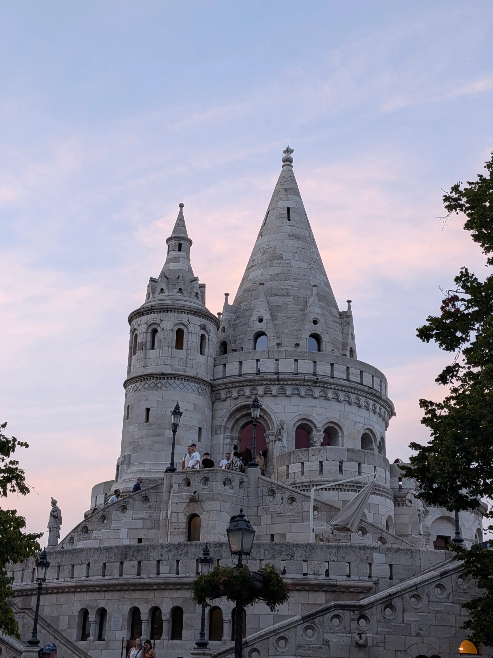 Main view at Fisherman's Bastion Budapest — travel photo