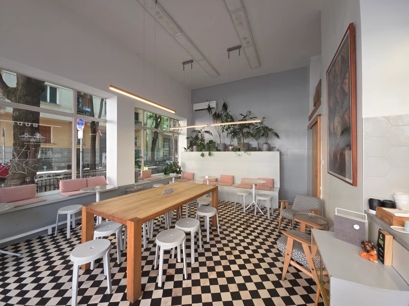 Main view at Freyja - the croissant story Budapest — travel photo