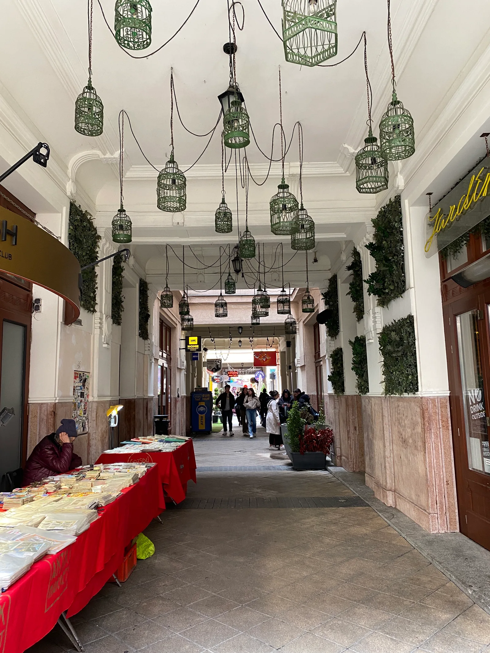 Details at Gozsdu Passage Budapest — travel photo