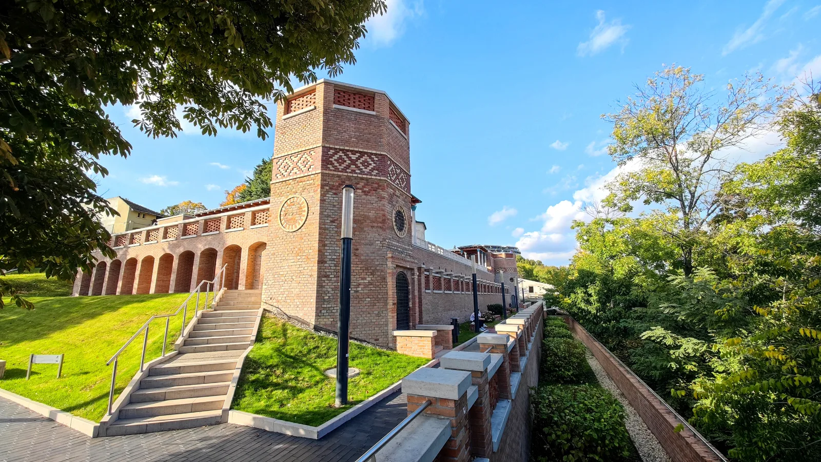 Interior at Gul Baba’s Tomb & Memorial Garden Budapest — travel photo