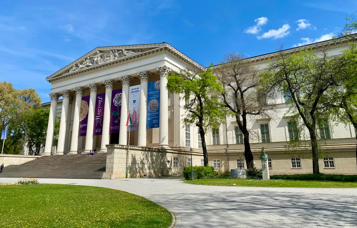 Interior at Hungarian National Museum Budapest — travel photo