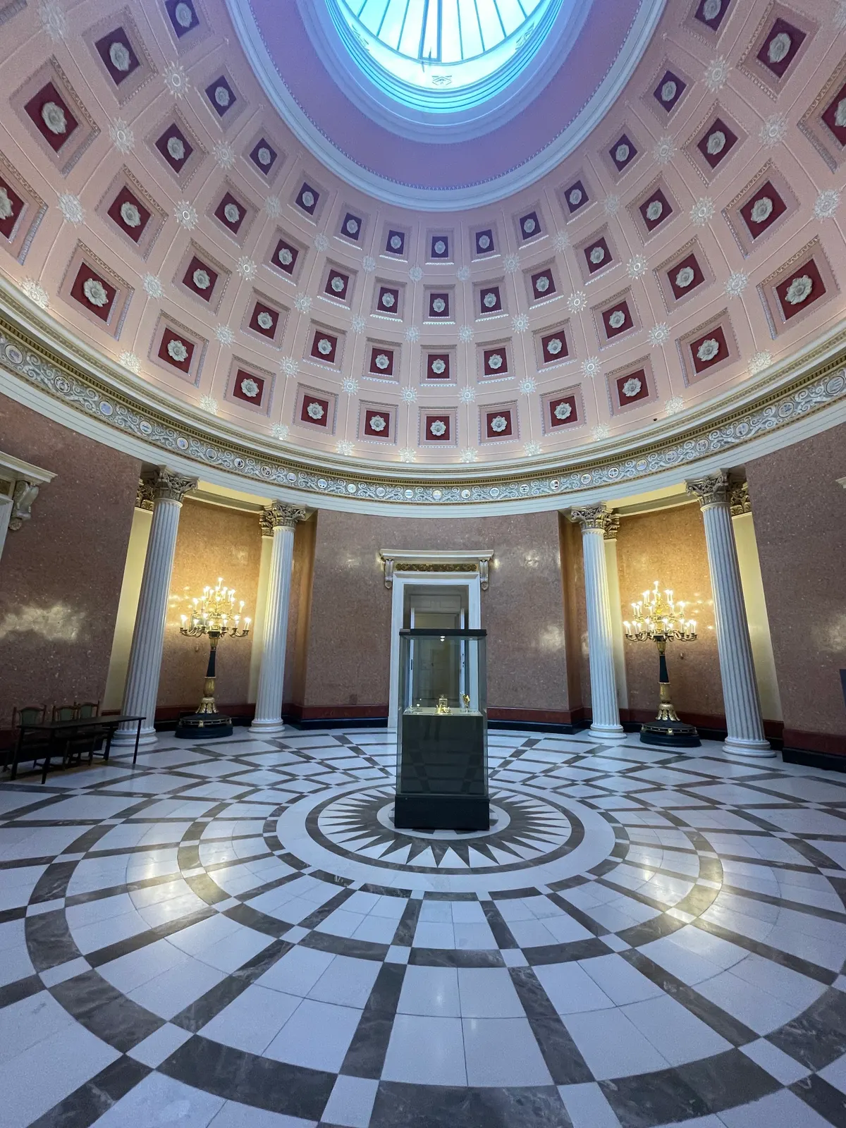 Atmosphere at Hungarian National Museum Budapest — travel photo