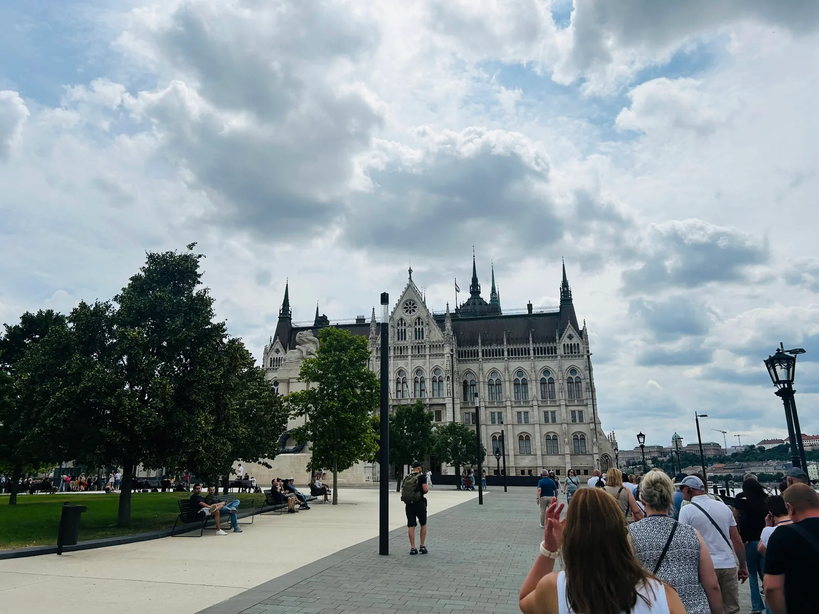 Interior at Hungarian Parliament Building Budapest — travel photo