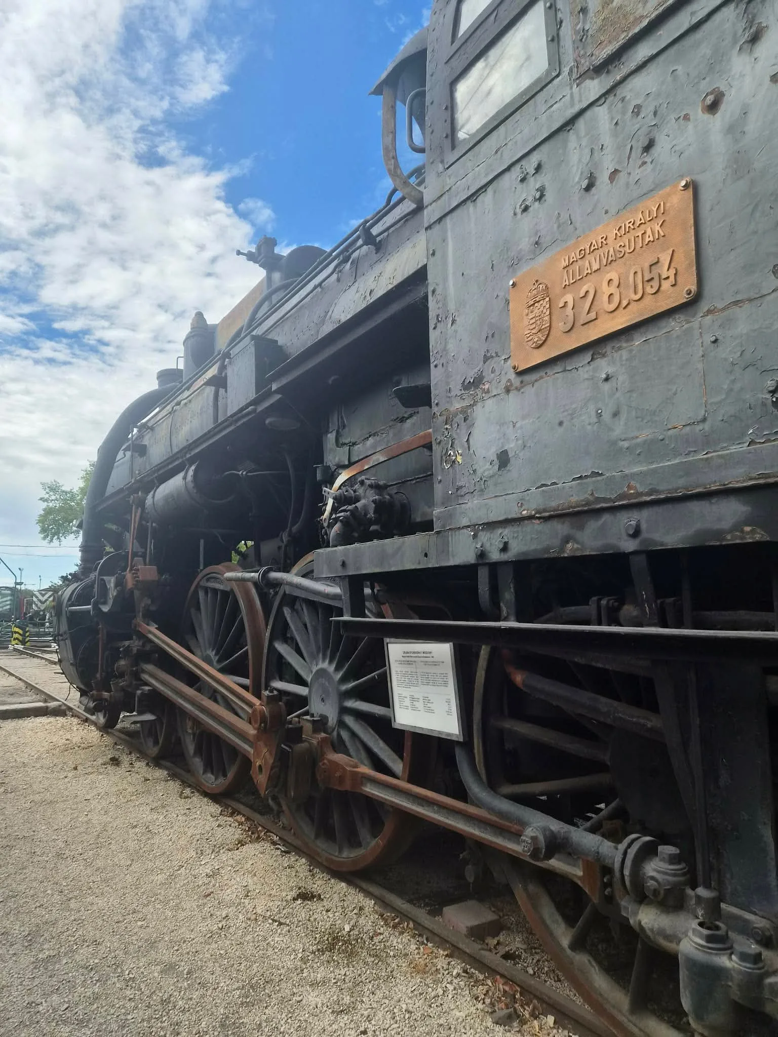 Main view at Hungarian Railway Museum Budapest — travel photo