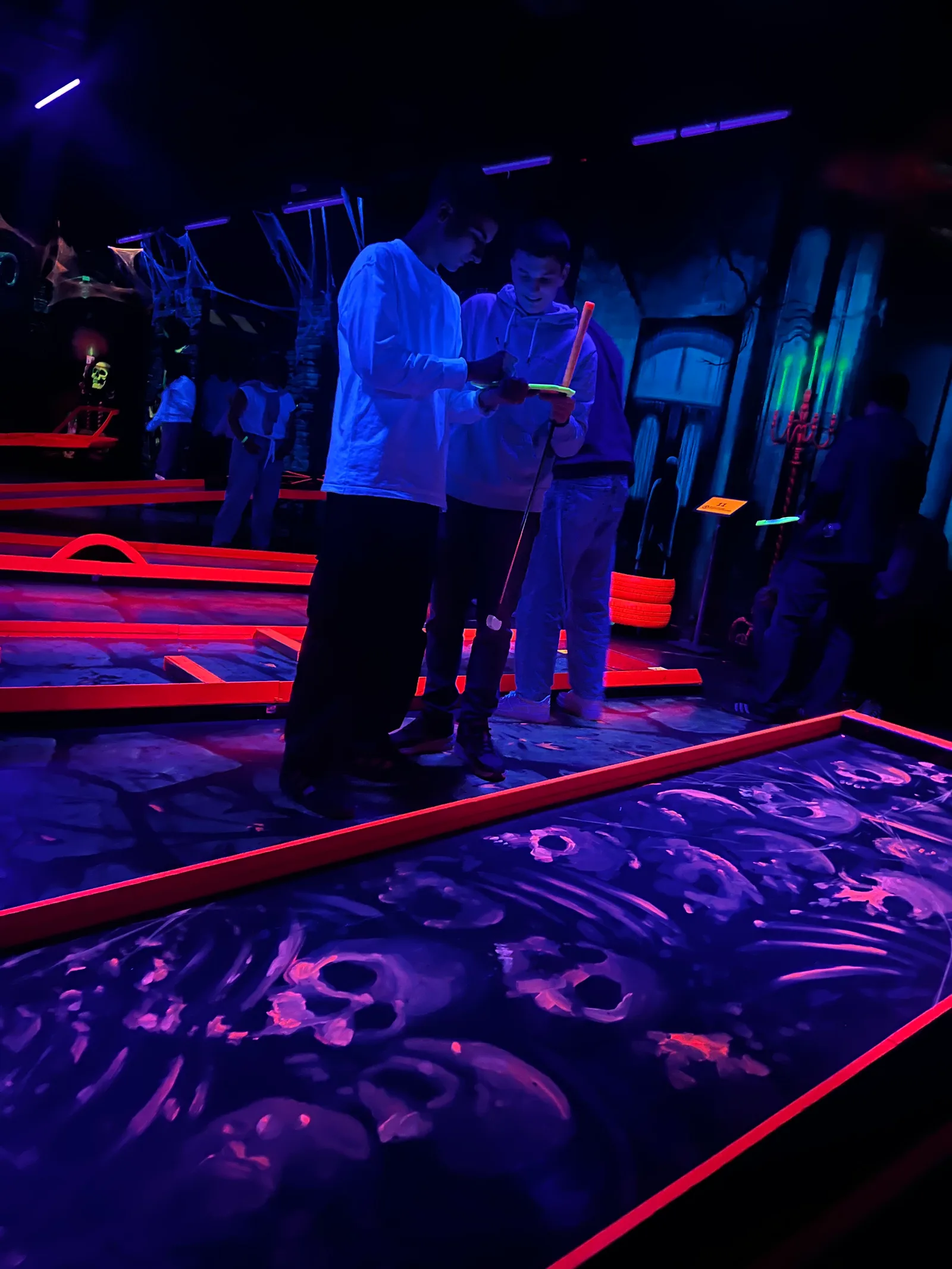 Interior at INDOOR MiniGolf Budapest Budapest — travel photo
