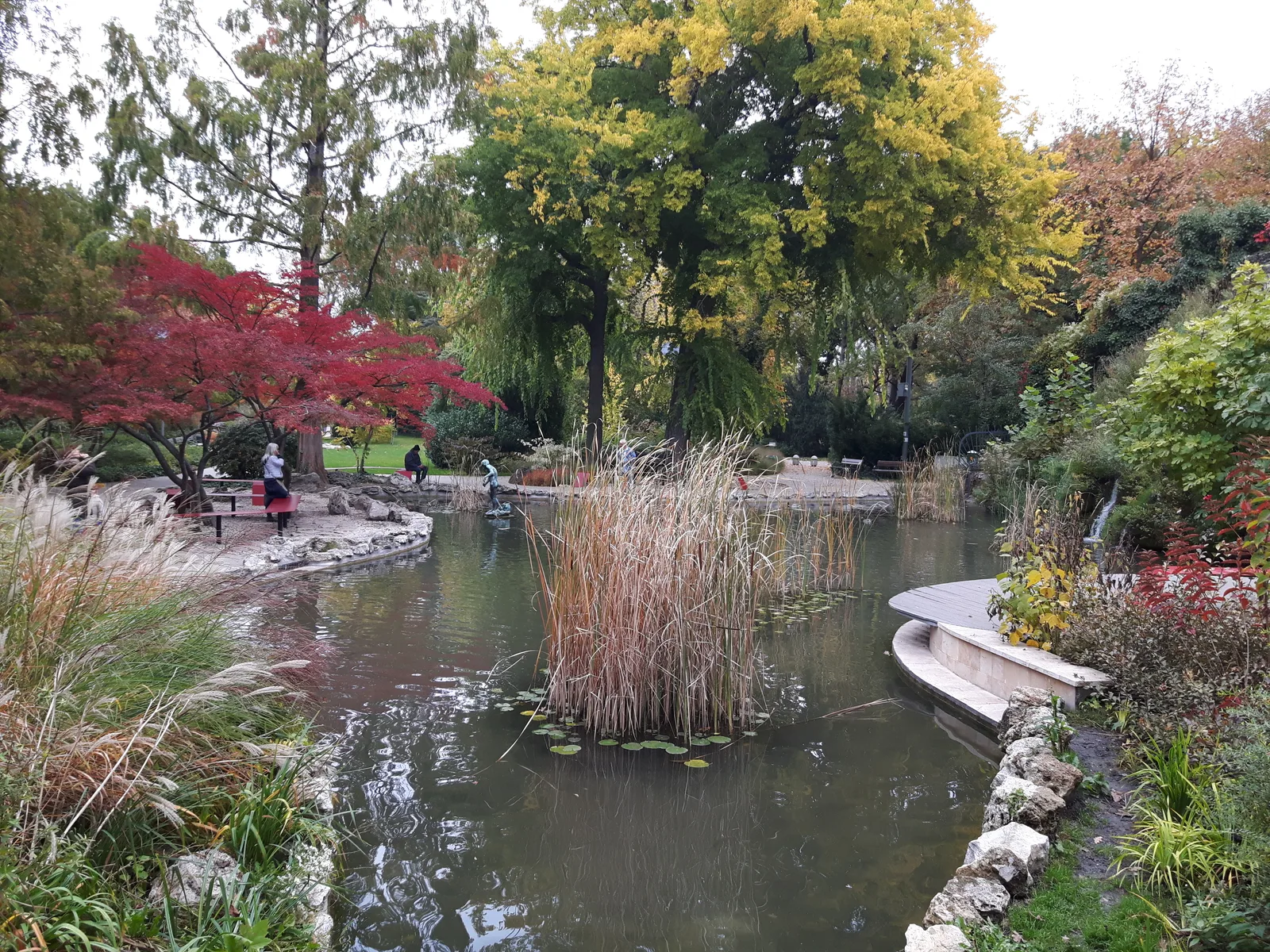 Atmosphere at Japanese Garden Budapest — travel photo