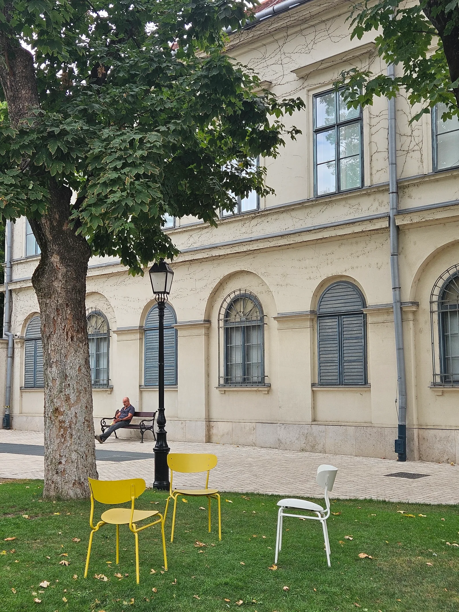Main view at Károlyi Garden Budapest — travel photo
