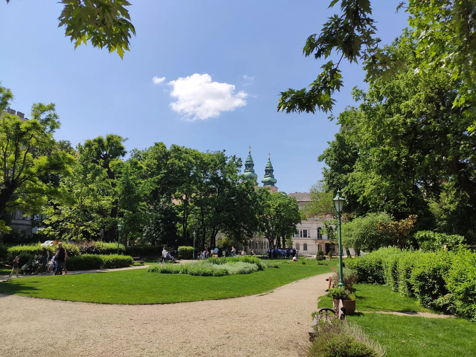 Details at Károlyi Garden Budapest — travel photo
