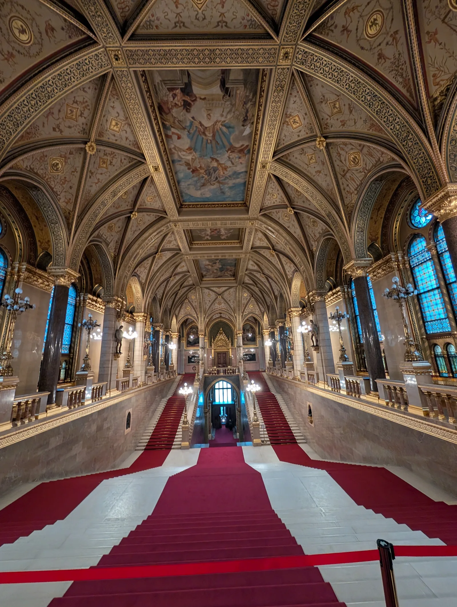 Interior at Kossuth Lajos Square Budapest — travel photo