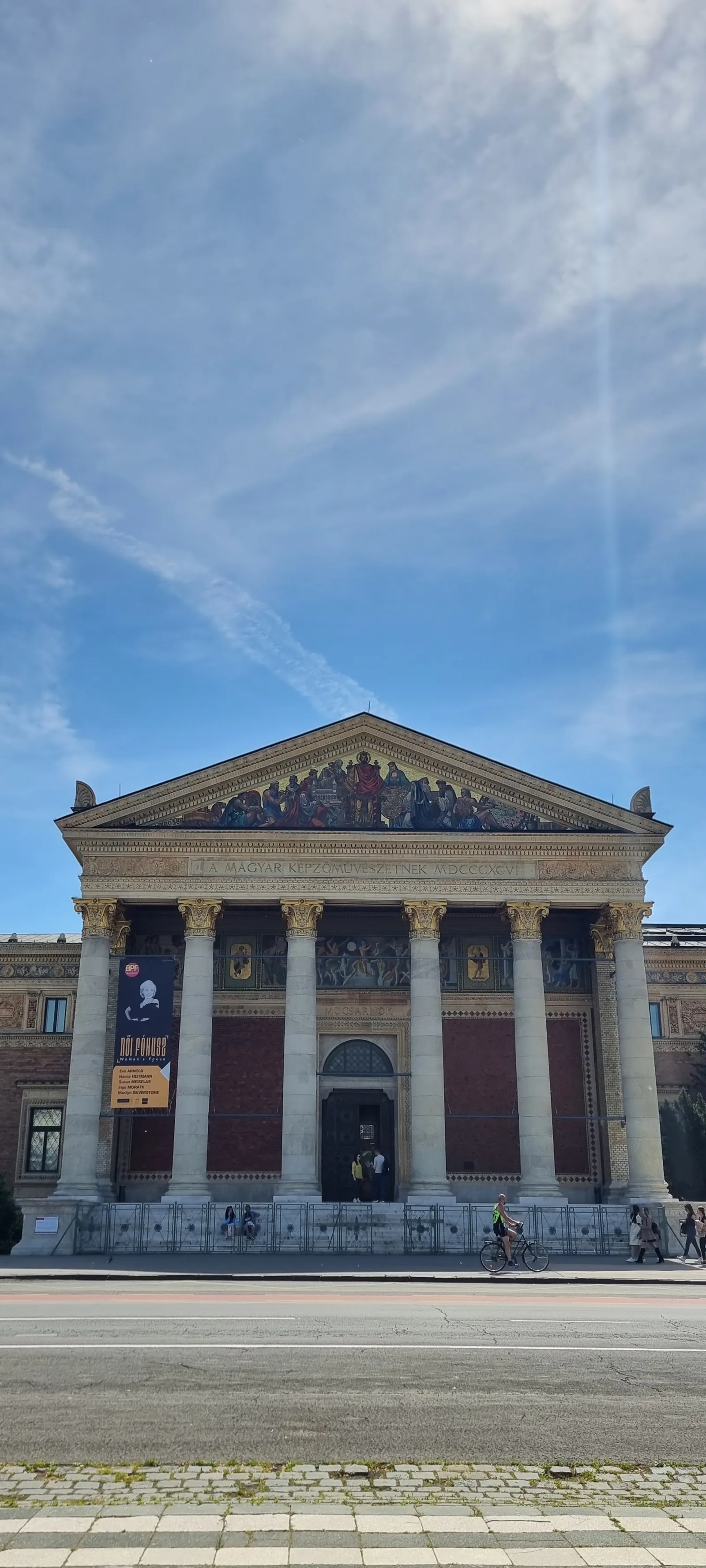 Interior at Kunsthalle (Műcsarnok) Budapest — travel photo