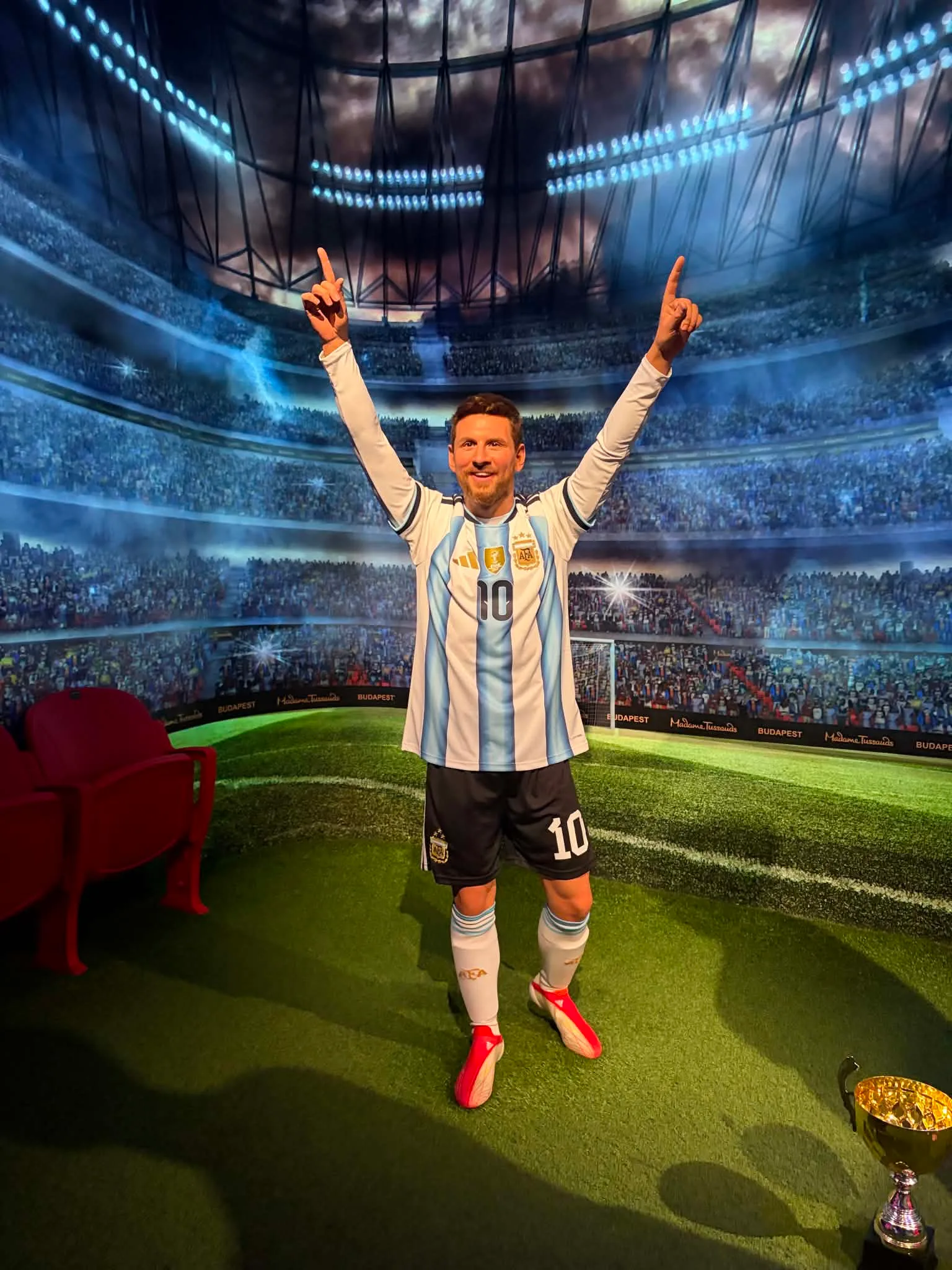 Main view at Madame Tussauds Budapest Budapest — travel photo