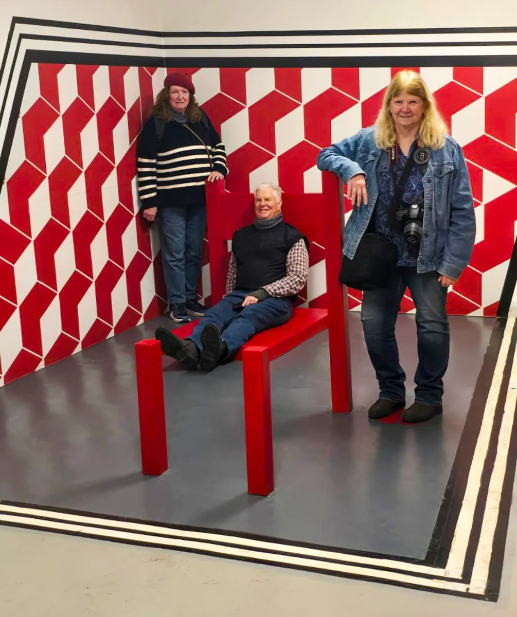 Interior at Museum of Illusions Budapest — travel photo