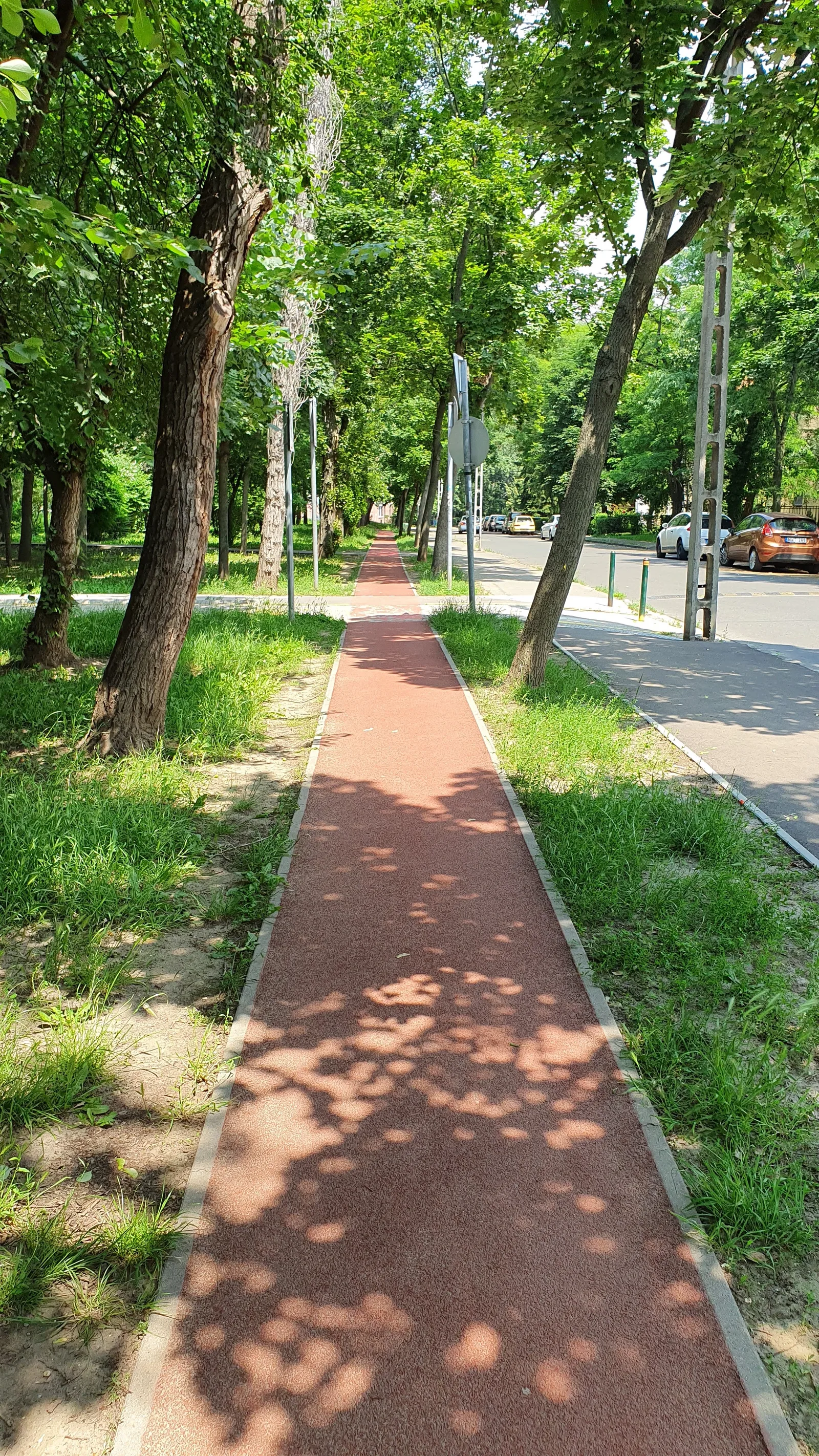 Atmosphere at Óhegy park Budapest — travel photo