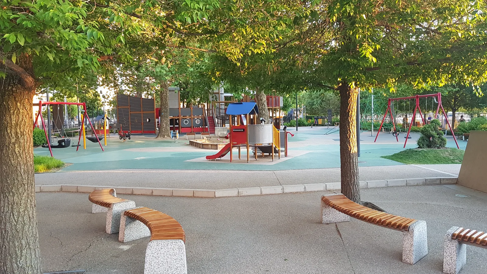 Interior at Olimpia park Budapest — travel photo