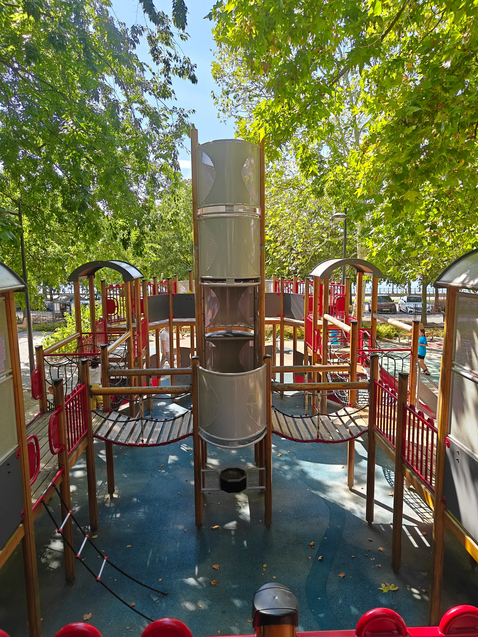 Main view at Olympics playground Budapest — travel photo