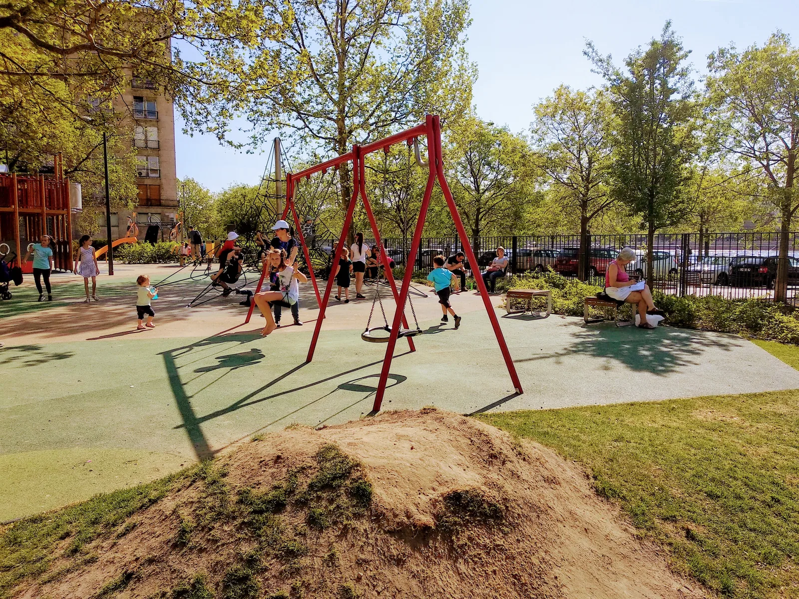 Details at Olympics playground Budapest — travel photo