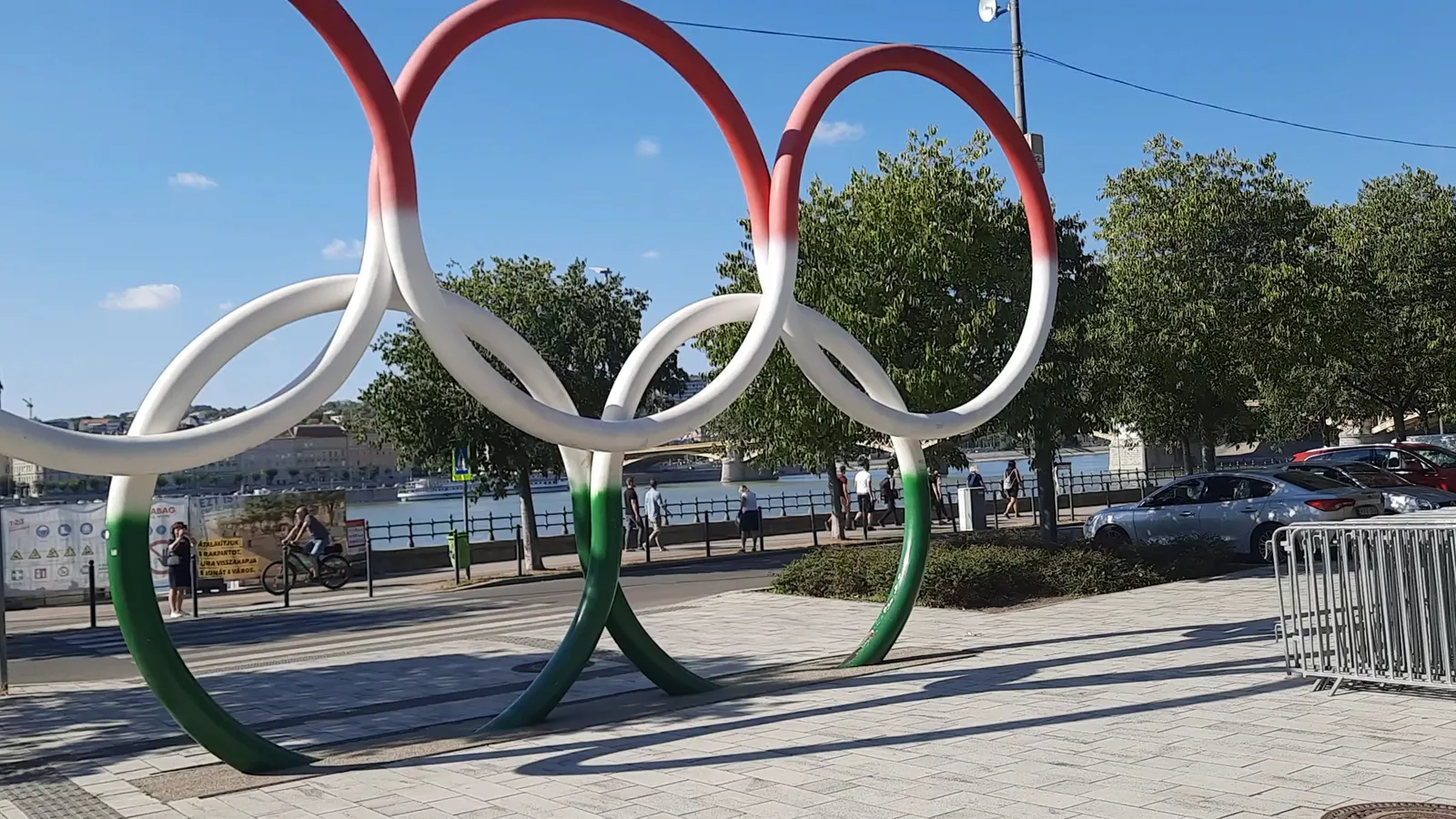 Atmosphere at Olympics playground Budapest — travel photo