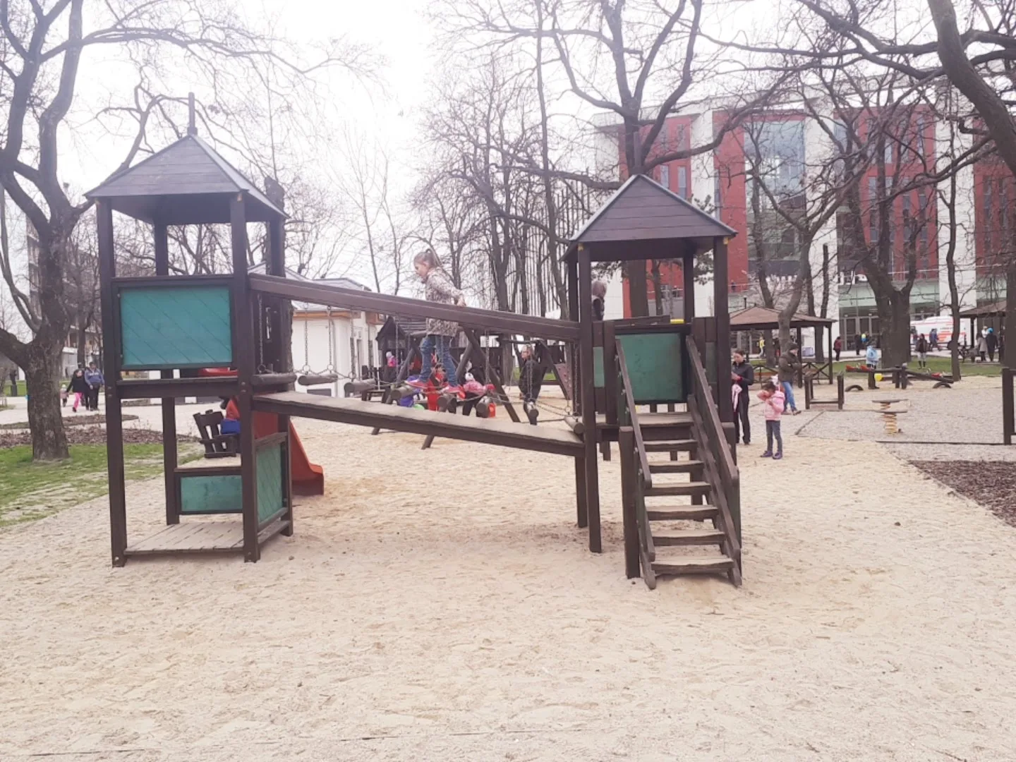 Atmosphere at Orczy Garden Budapest — travel photo