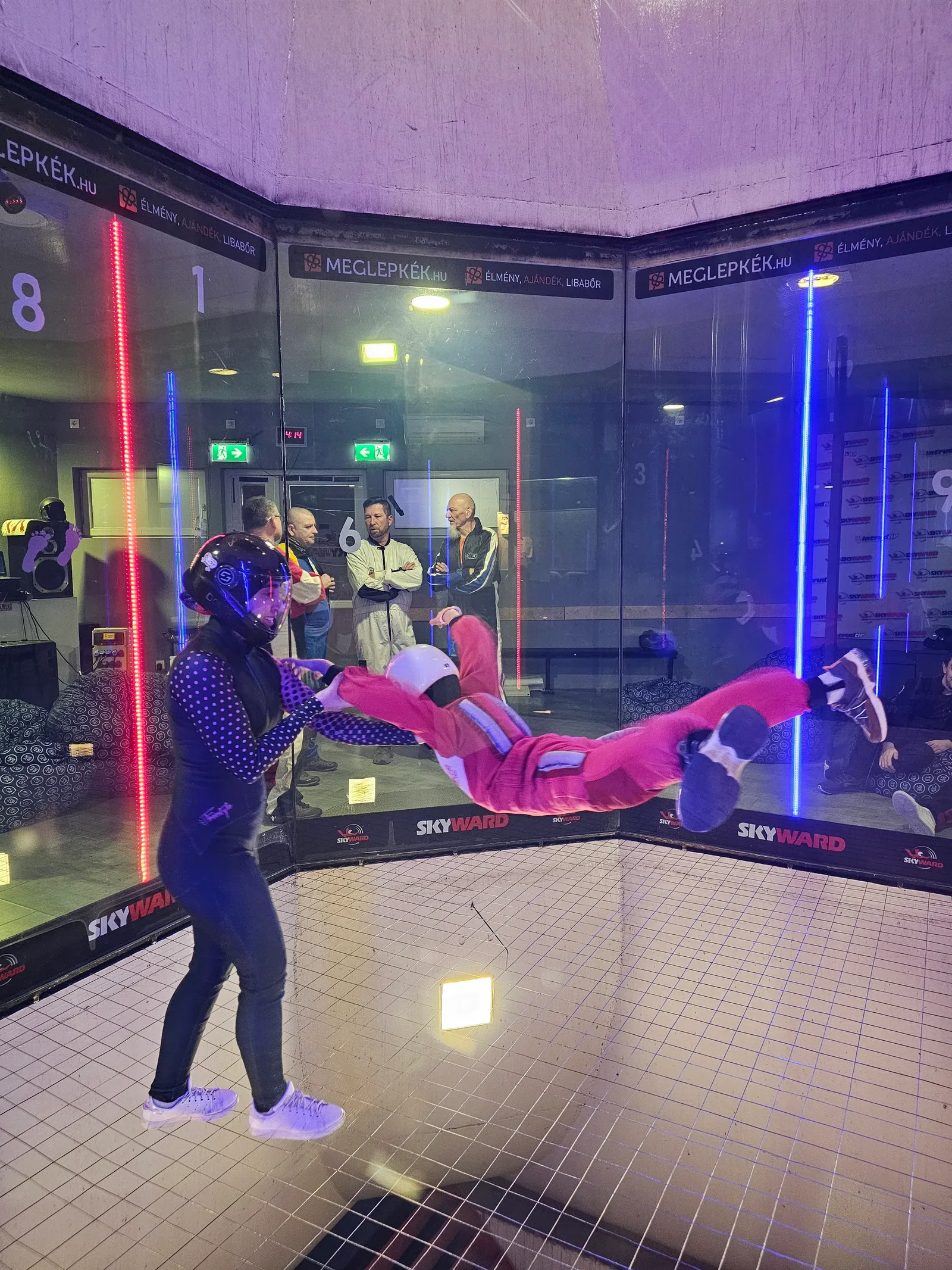 Interior at Skyward INDOOR skydiving BUDAPEST Budapest — travel photo