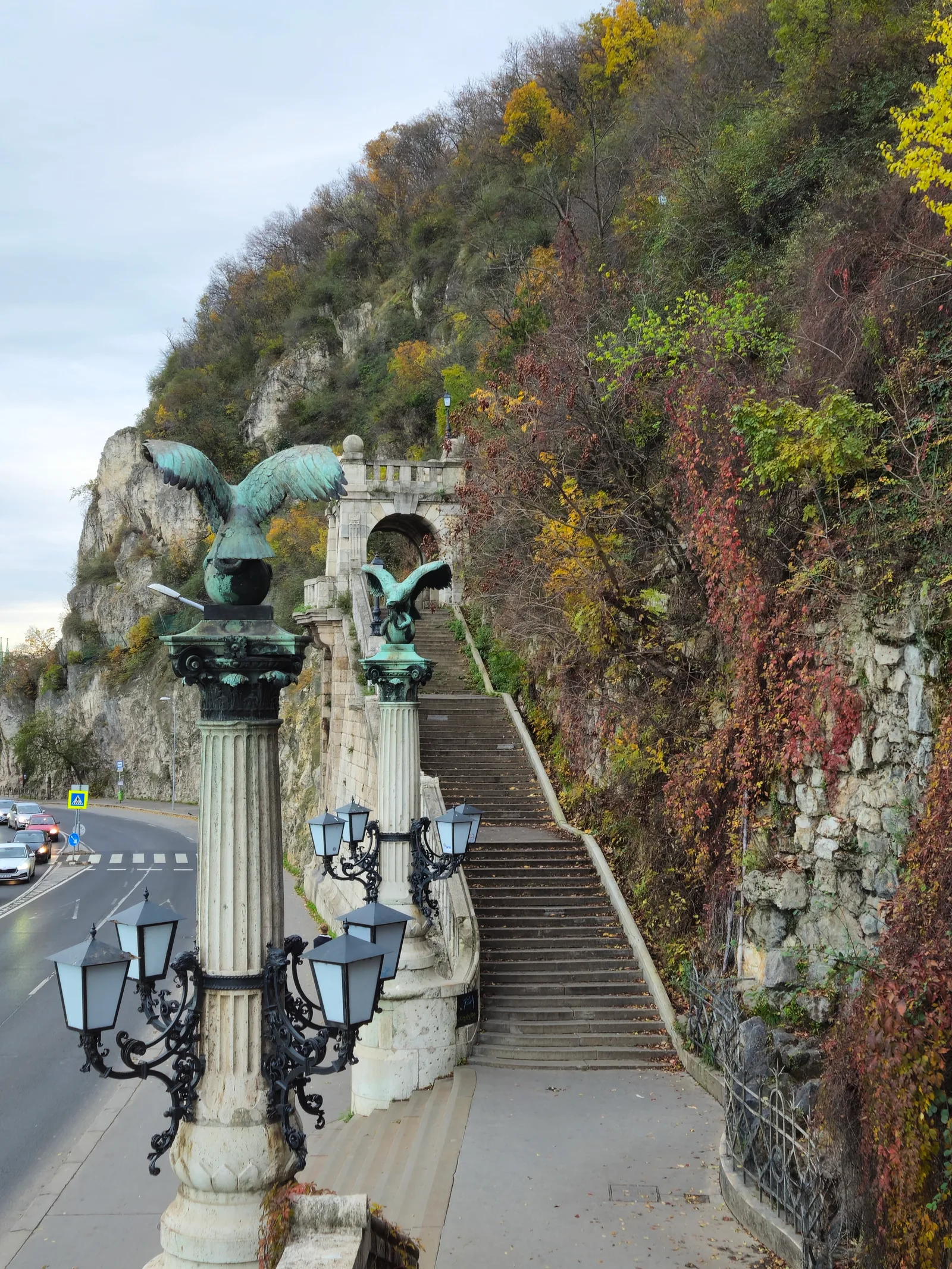 Interior at St. Gerard Sagredo Statue Budapest — travel photo