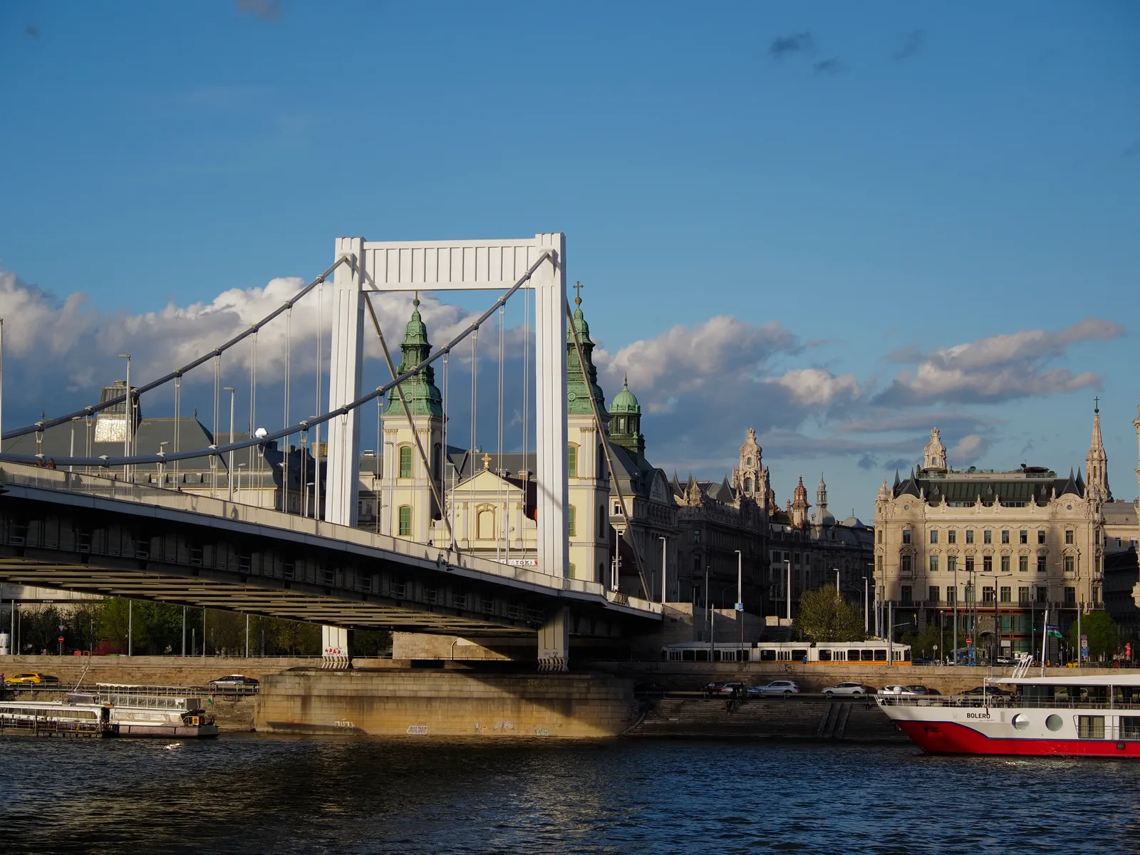 Interior at Széchenyi Chain Bridge Budapest — travel photo