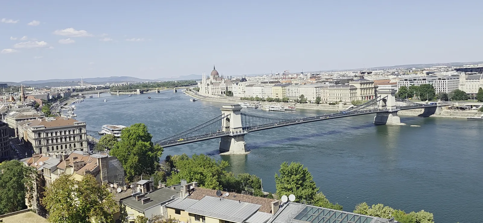 Details at Széchenyi Chain Bridge Budapest — travel photo
