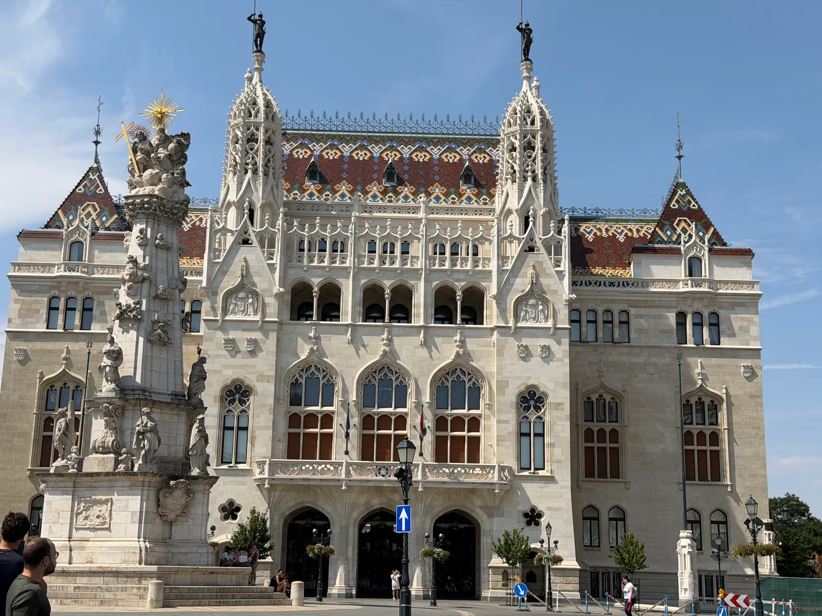 Details at The Church of Our Lady of Buda Castle Budapest — travel photo