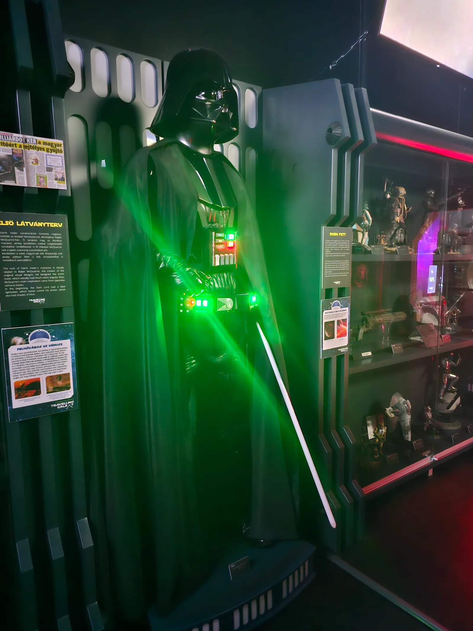 Details at Travelling Galaxy Interactive Live Exhibition Budapest — travel photo