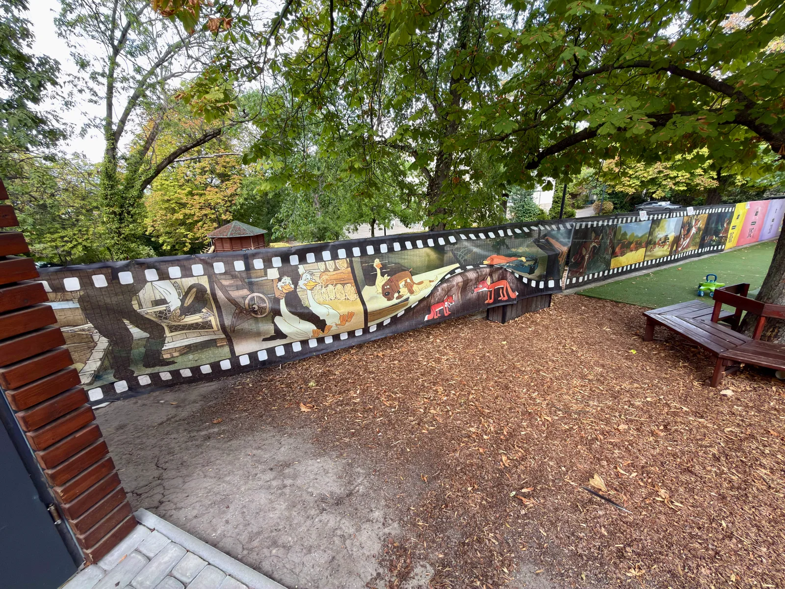 Main view at Vuk playground Budapest — travel photo