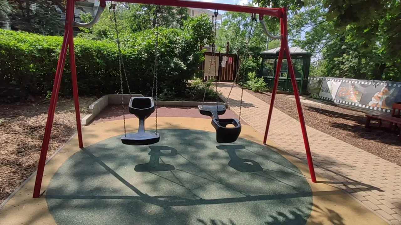 Interior at Vuk playground Budapest — travel photo
