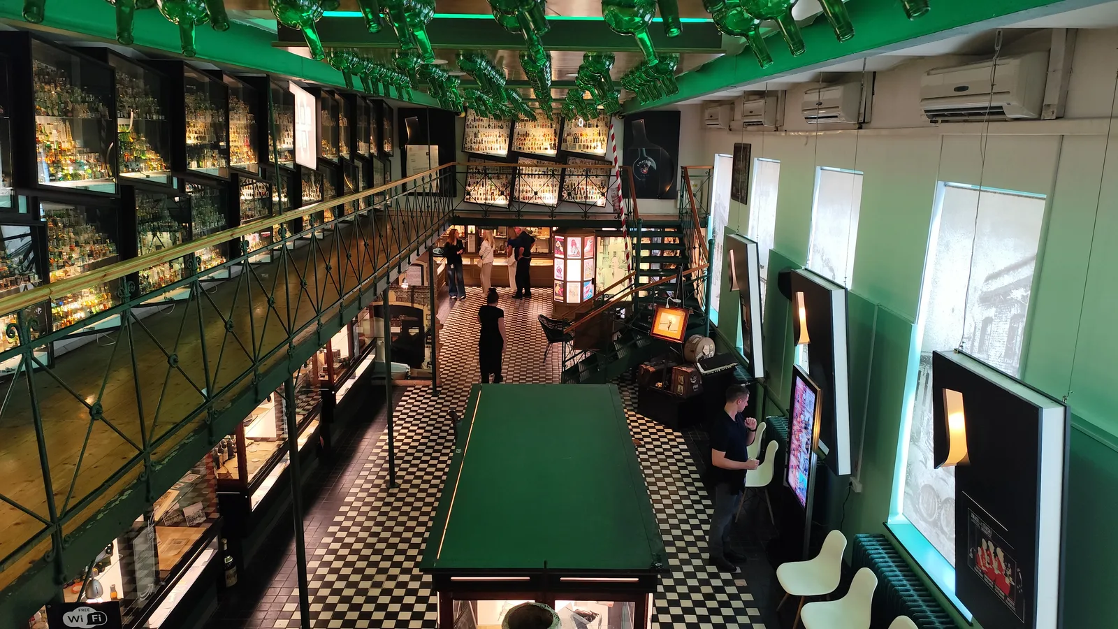 Interior at Zwack Unicum Museum Budapest — travel photo