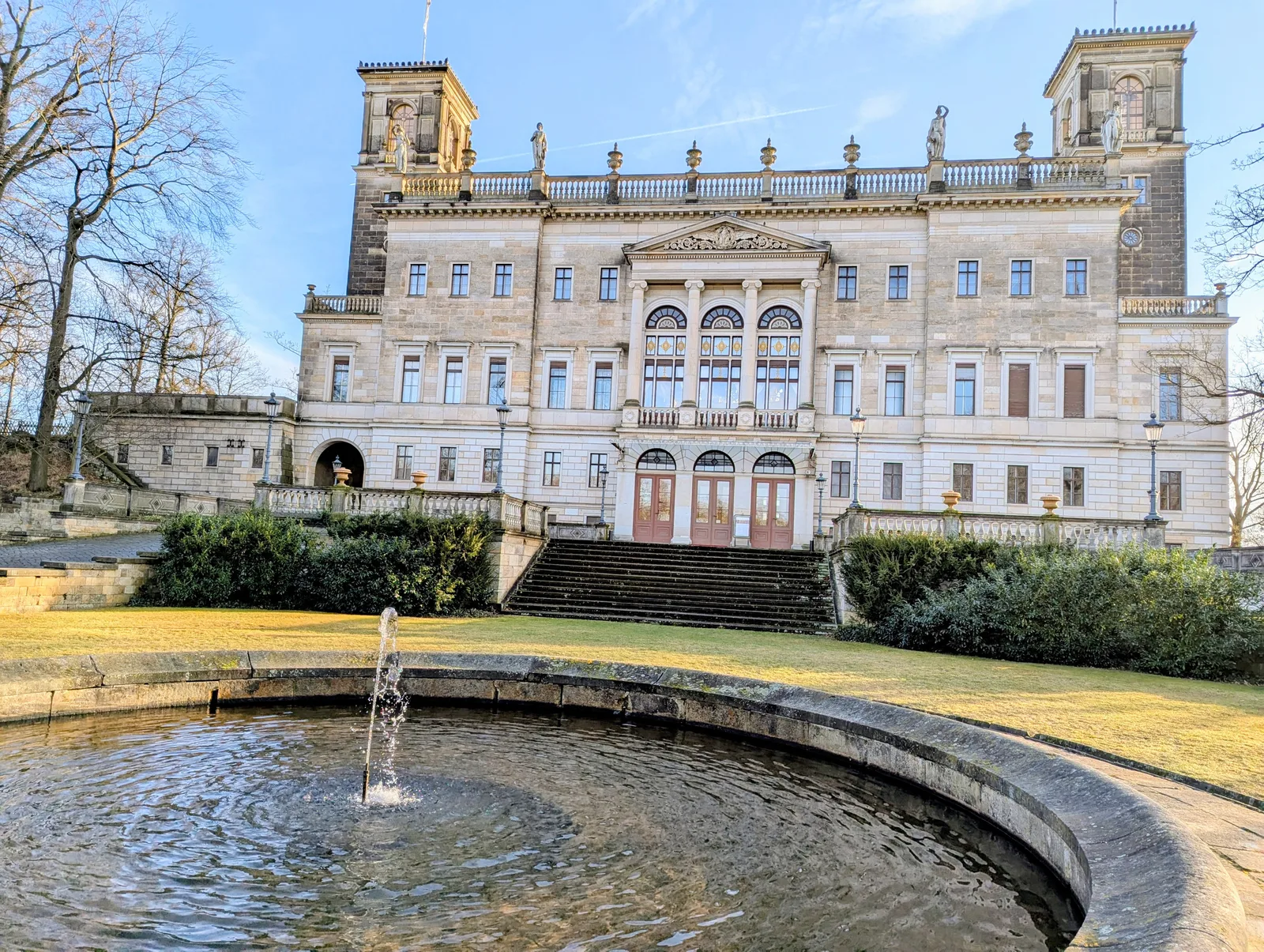 Interior at Albrechtsberg Palace Dresden — travel photo